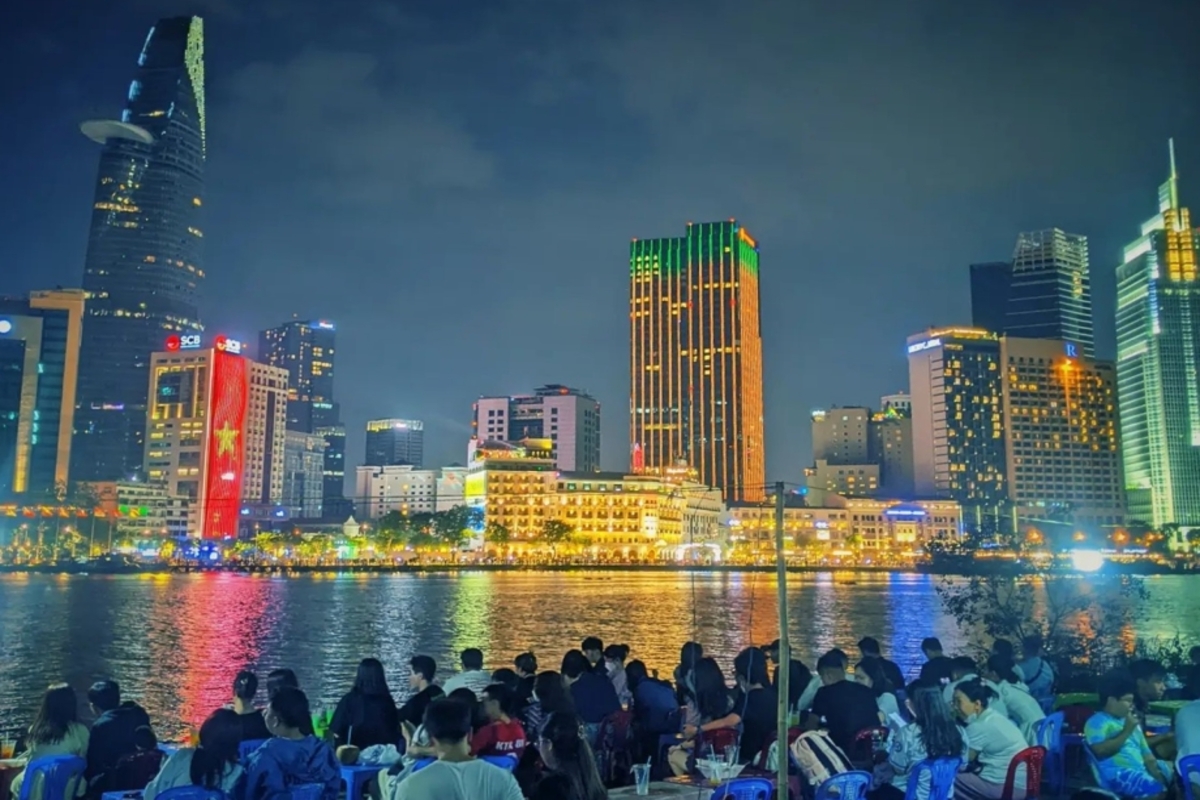 10+ Quán Cà Phê Đường Lên Bờ Kè Nóc Hầm Thủ Thiêm Siêu Chất